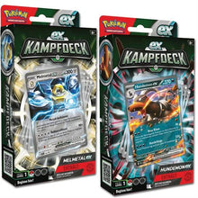 Lade das Bild in den Galerie-Viewer, Pokémon - EX-Kampfdeck Hundemon-ex oder Melmetal-ex (DE)