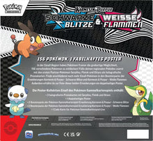 Load image into Gallery viewer, Pokémon - Schwarze Blitze & Weiße Flammen Poster Kollektion (DE)