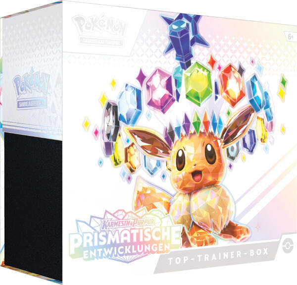 Pokémon - Prismatische Entwicklungen Top-Trainer-Box (DE) VORBESTELLUNG 17.01.2025