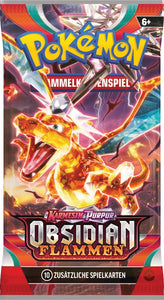 Pokémon - Obsidianflammen Booster (DE)