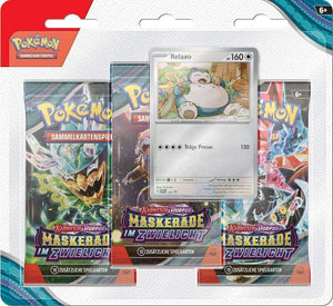 Pokémon Maskerade im Zwielicht 3er Blister (DE)