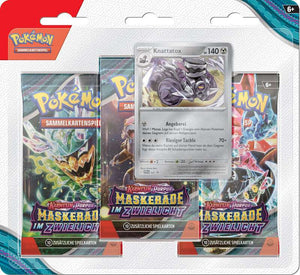 Pokémon Maskerade im Zwielicht 3er Blister (DE)