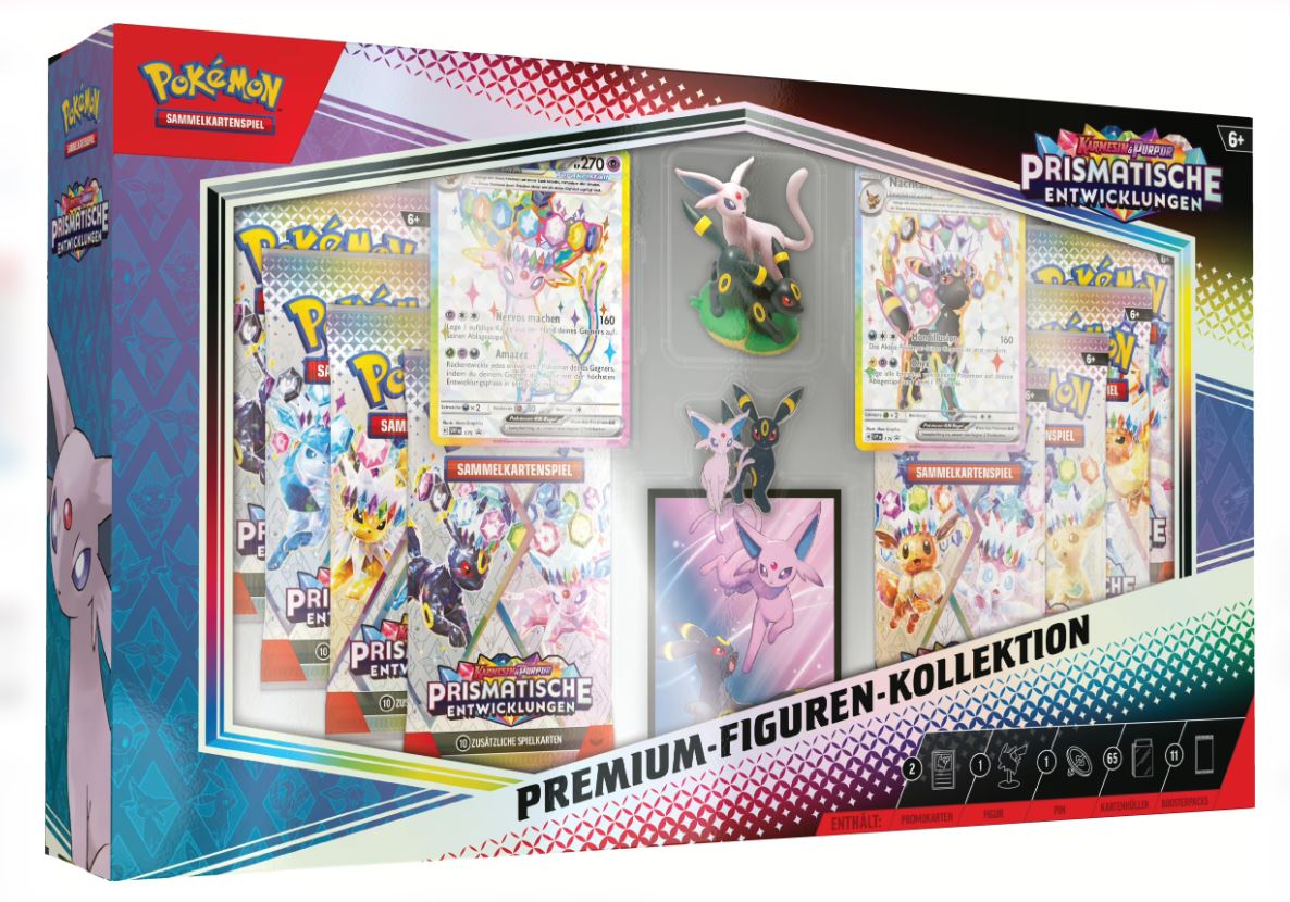 Pokémon - Prismatische Entwicklungen Premium Figuren kollektion (DE)