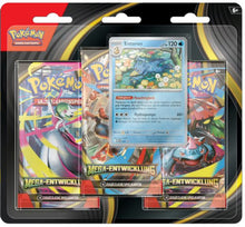 Lade das Bild in den Galerie-Viewer, Pokémon- Mega-Entwicklung 3-Pack Blister nach Wahl (DE)
