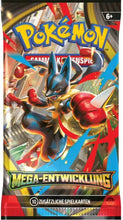 Load image into Gallery viewer, Pokémon - Mega-Entwicklung Booster (DE)
