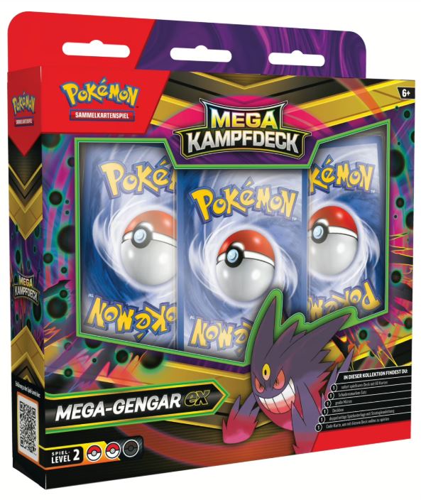 Pokémon - Mega-Kampfdeck Mega-Gengar ex (DE)