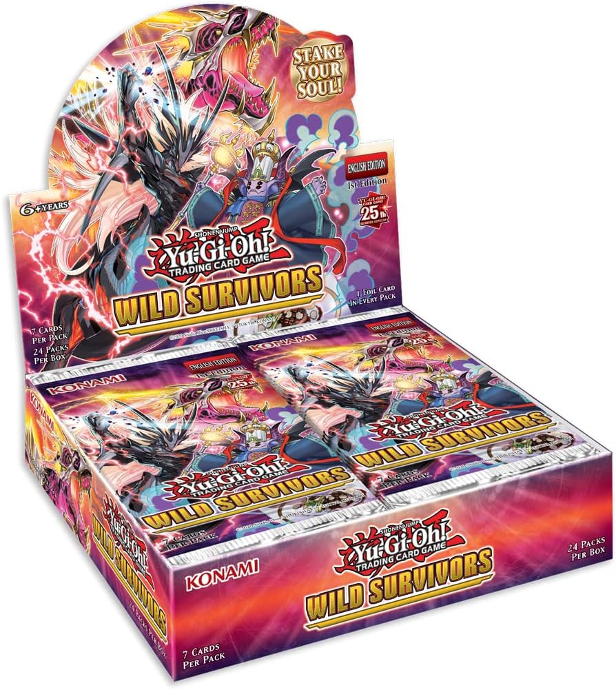 Yu-Gi-Oh Wild Survivors Booster Display (EN)