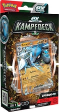 Load image into Gallery viewer, Pokémon Kampfdeck Ampharos-ex oder Lucario-ex (DE)
