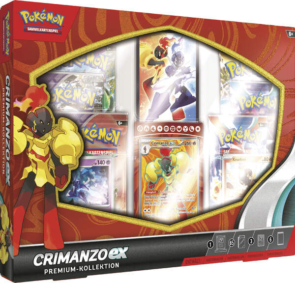 Pokémon - Premium Kollektion Crimanzo-ex (DE)