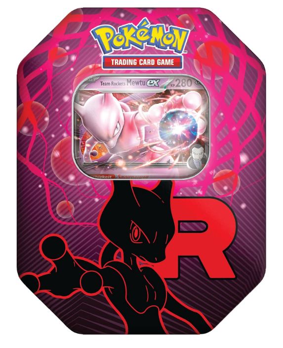 Pokémon - Team Rocket Tin Mewtu ex (DE)