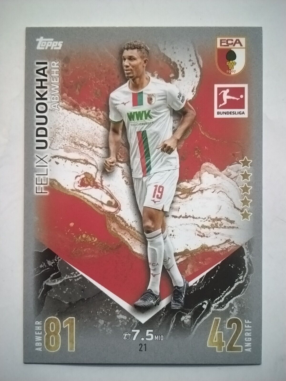 Bundesliga Match Attax 23/24 Einzelkarten Basis Nr. 20-157 (DE)