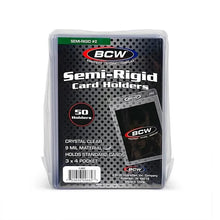 Load image into Gallery viewer, BCW Semi-Rigid Card Holder #2 (50 Stück)
