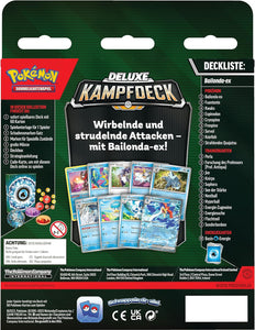 Pokémon - Deluxe Kampfdeck Bailonda‑ex / Maskagato‑ex (DE)