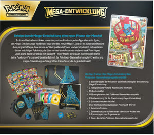 Pokémon - Mega-Entwicklungen Top-Trainer-Box Lucario (DE)
