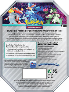 Pokémon - Paldea-Partner Tin-Box Bailonda / Maskagato / Skelokrok(DE)