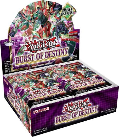 Yu-Gi-Oh Burst of Destiny Booster Display (EN)