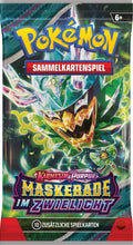 Lade das Bild in den Galerie-Viewer, Pokémon - Maskerade im Zwielicht Booster (DE)
