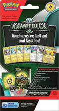 Load image into Gallery viewer, Pokémon Kampfdeck Ampharos-ex oder Lucario-ex (DE)
