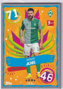 Bundesliga Match Attax 23/24 Einzelkarten SAMBA Nr. 01-18(DE)