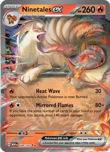 038/165 Ninetales ex Englisch Pokémon 151 Kollektion