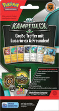 Lade das Bild in den Galerie-Viewer, Pokémon Kampfdeck Ampharos-ex oder Lucario-ex (DE)
