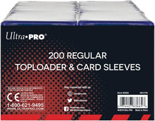 Load image into Gallery viewer, Toploader Ultra Pro regular 3&quot;x4&quot; &amp; Sleeves (200)
