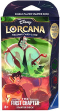 Lade das Bild in den Galerie-Viewer, Disney Lorcana First Chapter Starter Deck Sapphire or Emerald (Englisch)
