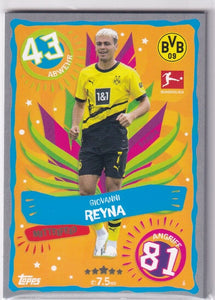 Bundesliga Match Attax 23/24 Einzelkarten SAMBA Nr. 01-18(DE)