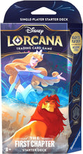 Load image into Gallery viewer, Disney Lorcana First Chapter Starter Deck Sapphire or Emerald (Englisch)
