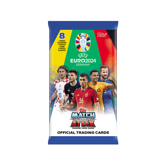 Match Attax - Topps UEFA Euro 2024 Päckchen Sammelkarten (DE)