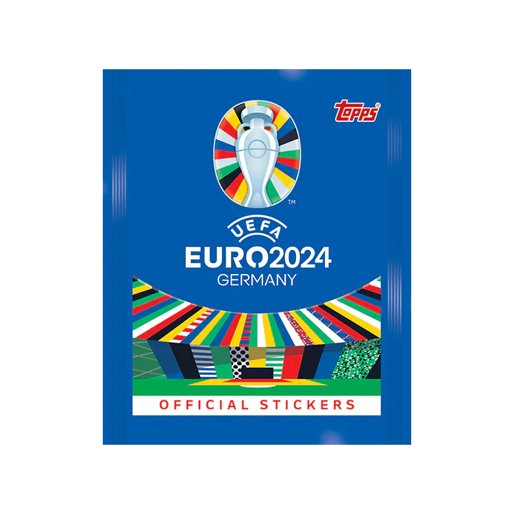 Topps UEFA Euro 2024 Sticker Päckchen (DE)