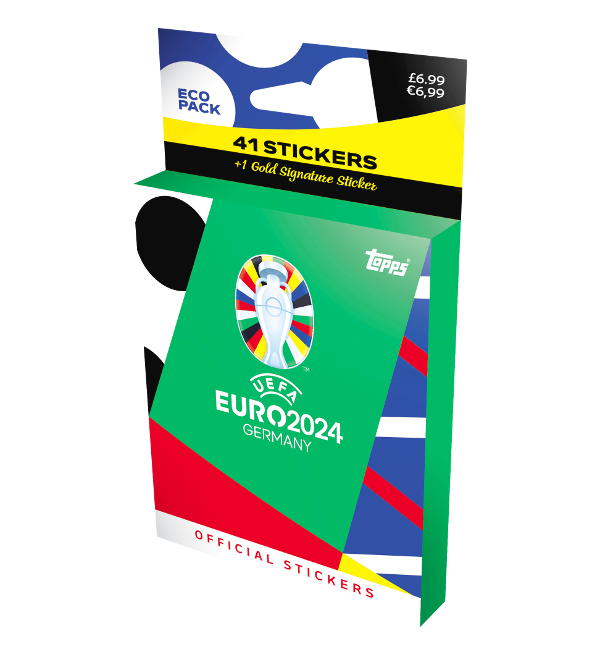 Topps UEFA Euro 2024 Sticker ECO Pack (42 Sticker) (DE)