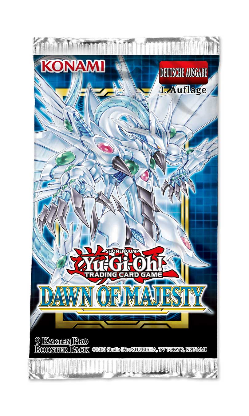 Yu-Gi-Oh Dawn of Majesty Einzelbooster (DE)