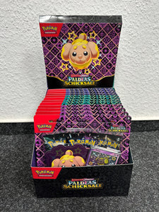 Pokémon Paldeas Schicksale Sticker Kollektion sealed Display (12 Stück) (DE)