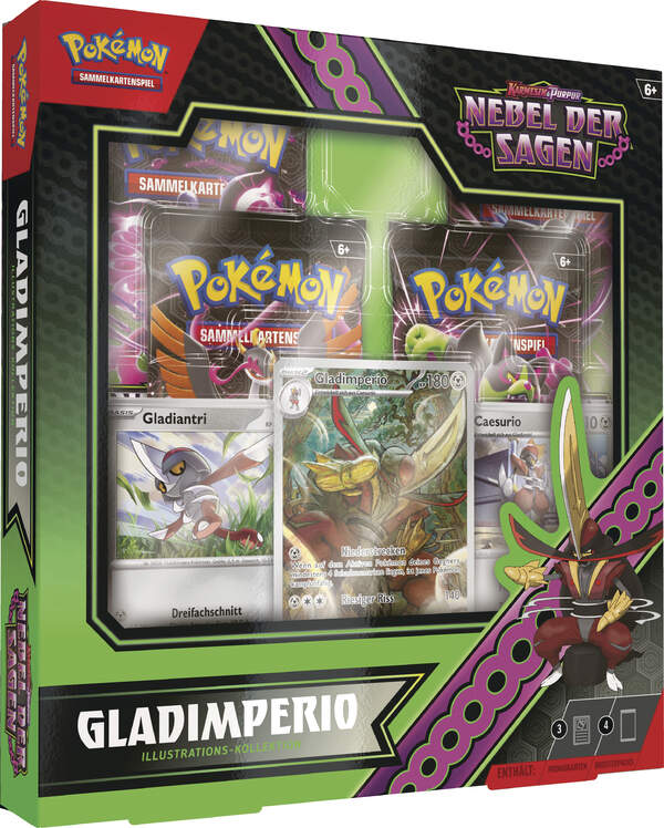 Pokémon - KP6.5 Gladimperio Illustrations-Kollektion (DE)