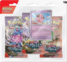 Load image into Gallery viewer, Pokémon Gewalten der Zeit 3-Pack Blister nach Wahl(DE)
