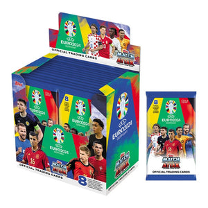 UEFA EURO2024 Sammelkarten Display mit 36 Packs