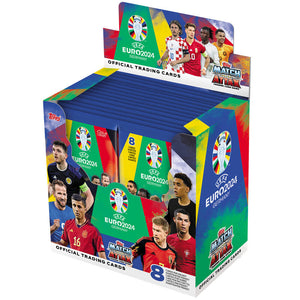 UEFA EURO2024 Sammelkarten Display mit 36 Packs