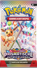 Lade das Bild in den Galerie-Viewer, Pokémon - Prismatische Entwicklungen Booster (DE) VORBESTELLUNG 17.01.2025
