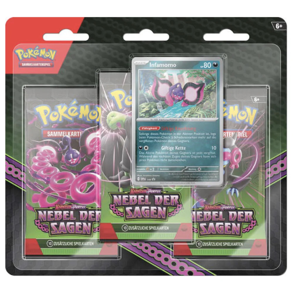 Pokémon - Nebel der Sagen 3-Pack Blister (DE)