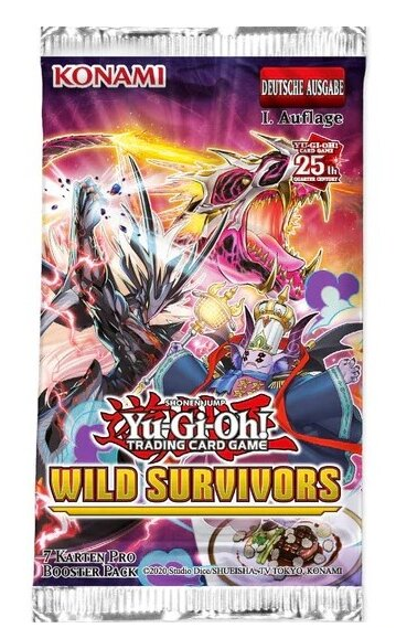 Yu-Gi-Oh Wild Survivors Booster 1. Auflage (DE)