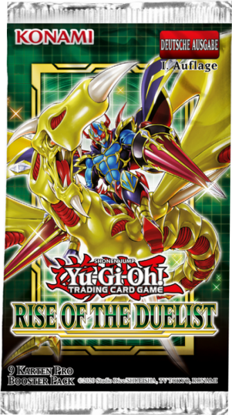 Yu-Gi-Oh Rise of the Duelist 1. Auflage Booster (deutsch)