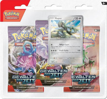 Lade das Bild in den Galerie-Viewer, Pokémon Gewalten der Zeit 3-Pack Blister nach Wahl(DE)
