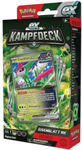 Lade das Bild in den Galerie-Viewer, Pokémon - Kampfdeck Kapu-Riki-EX/ Eisenblatt-EX(DE)VORBESTELLUNG 18.10.24
