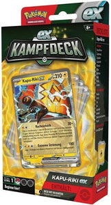 Pokémon - Kampfdeck Kapu-Riki-EX/ Eisenblatt-EX(DE)VORBESTELLUNG 18.10.24