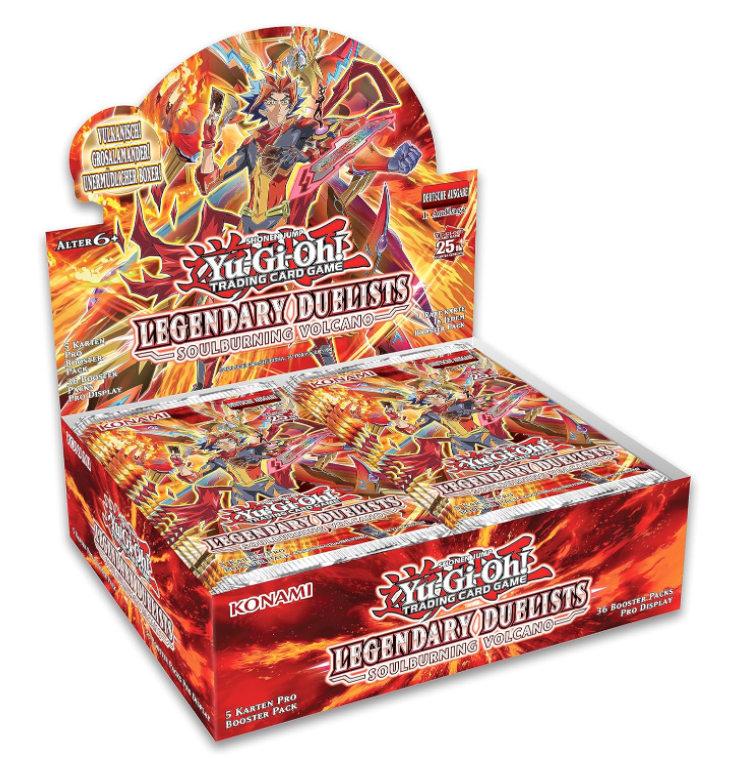 Yu-Gi-Oh Legendary Duelists Soulburning Volcano 36er Display 1. Auflage (DE)