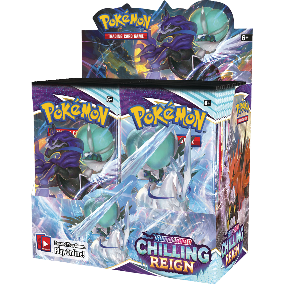 Pokemon - Chilling Reign (Icy Reign) Booster Display