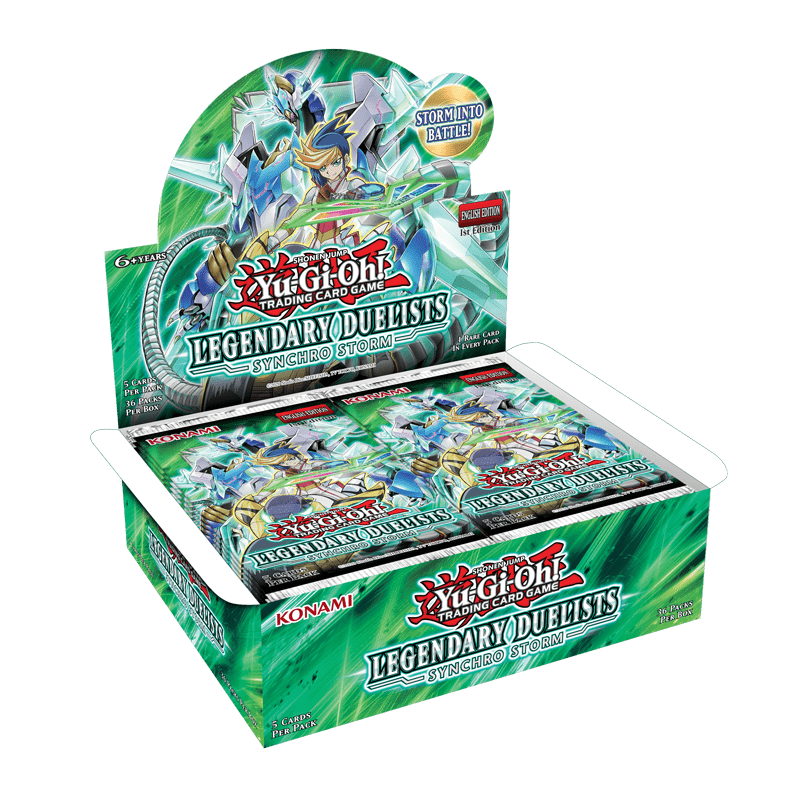 Yu-Gi-Oh Legendary Duelist - Synchro Storm Boosterdisplay (EN)